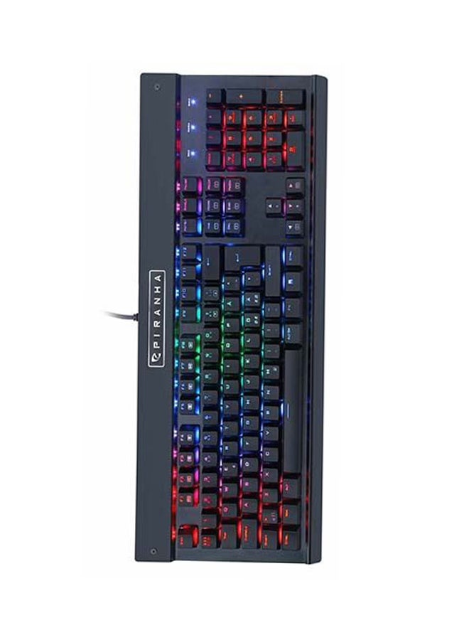 Piranha - K400 RGB Gaming Keyboard 397223 - Image 1