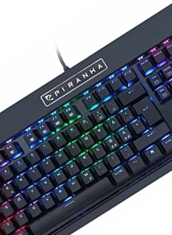 Piranha - K400 RGB Gaming Keyboard 397223 - Image 1