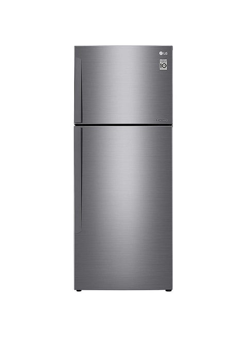 438L Net Capacity, Top Mount Double Door Refrigerator With Linear Cooling And Smart Inverter Compressor 435.81 kW GR-C619HLCL Platinum Silver