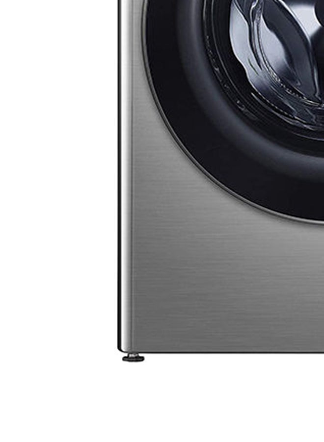 LG - 1400 RPM Front Load Washing Machine 1795 W F4V5RYP2T Stainless Silver - Image 1