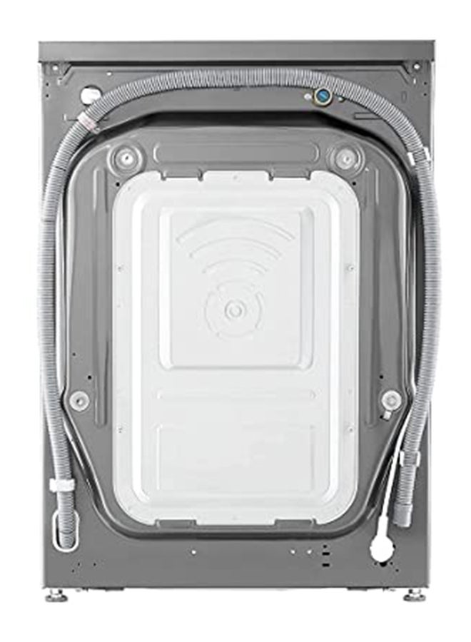 LG - 10/7 KG Front Load Washer Dryer, 1400 Rpm with AI DD, Steam Hygiene Technology, ThinQ (WiFi) F4V5RGP2T Silver - Image 1