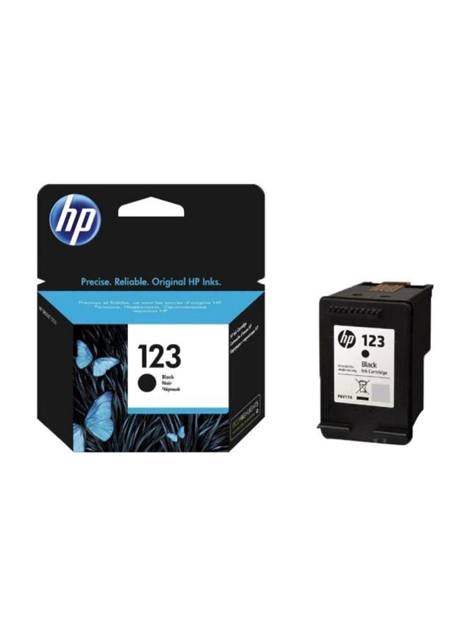 HP - 123 Original Ink Cartridge Black - Image 1