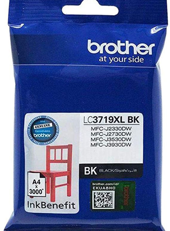 بروذر - طقم أحبار ذات كثافة عالية LC3719XL مناسبة لطابعات MFC-J2730DW وJ3530DW وJ3930DW متعدد الألوان - Image 1