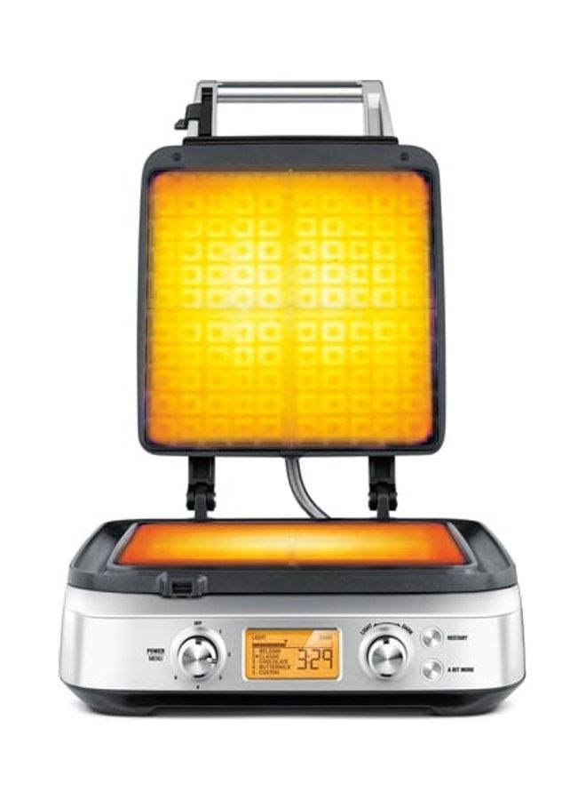 Smart 4 Slice Waffle Maker (International Version) 1800 W Bwm640 Silver