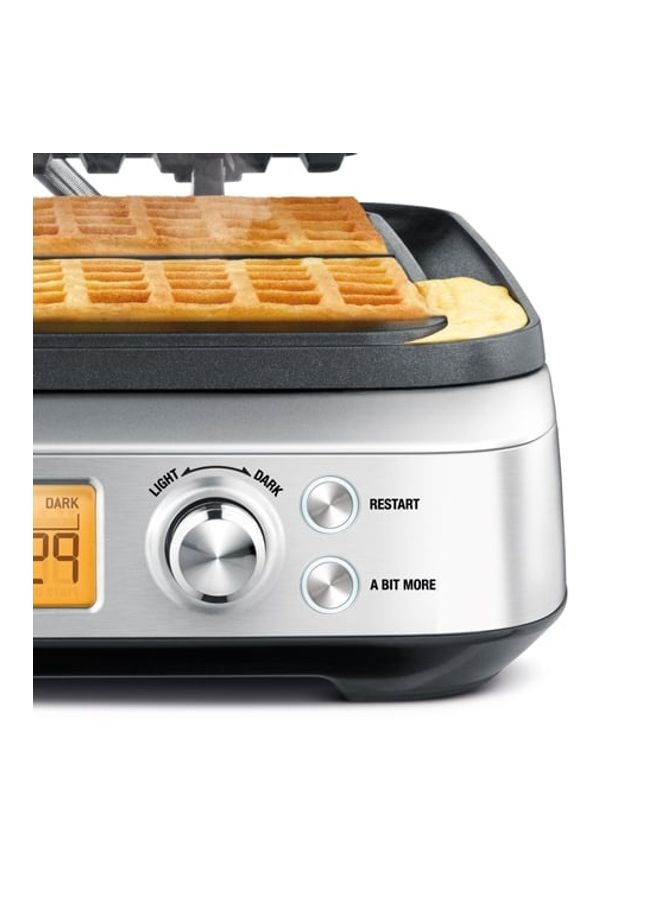 Smart 4 Slice Waffle Maker (International Version) 1800 W Bwm640 Silver