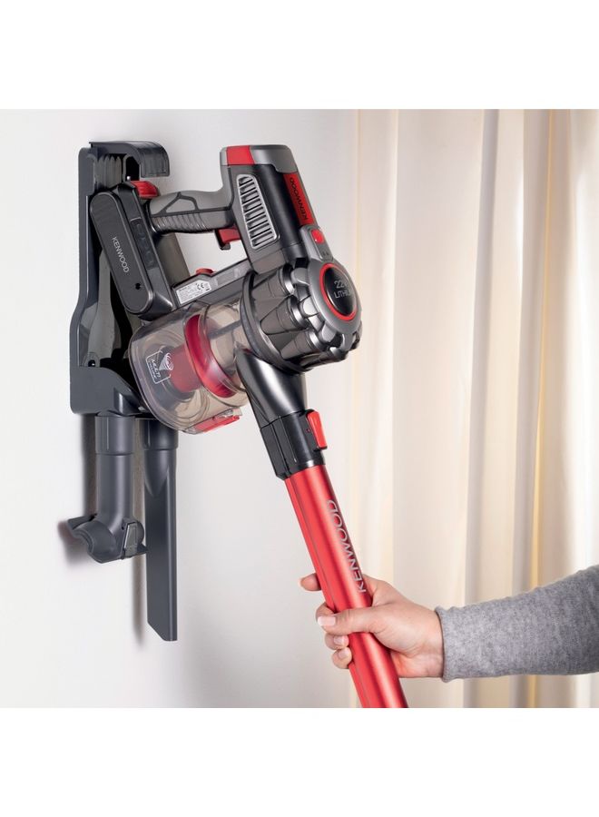 KENWOOD - 2 In 1 Cordless Stick & Handheld Vacuum Cleaner SVM12.000RD Red - Image 1