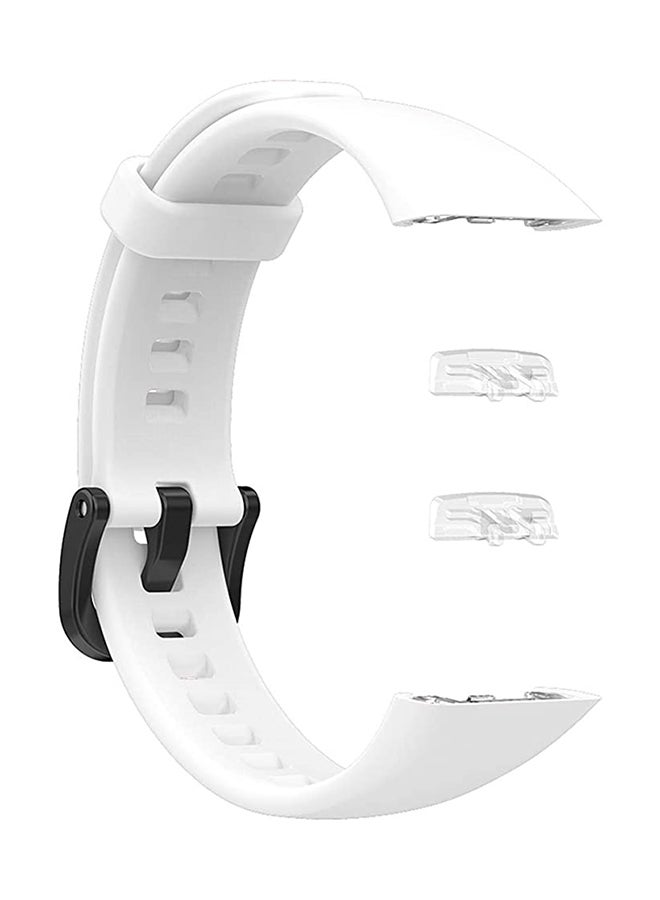 Honor-Huawei Band 6 Sport Strap Smart Wristband Replacement Strap White