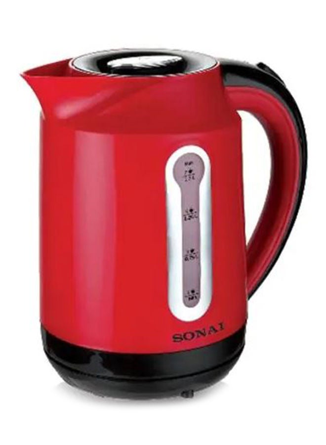 Sonai - SONAI Plastic Electric Water Kettle, 1.7 Liter, 2200 Watt, White - MAR-3000 1.7 L 2200 W MAR-3000 Multicolour - Image 1
