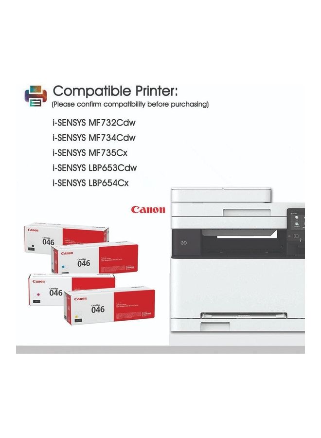 046 Set of Toner Cartridge for i-Sensys LBP650 and MF730C Series Multicolour