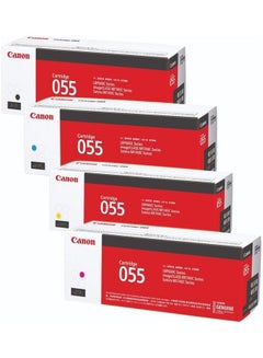 Canon 055 Set | Original Canon Laser Toner Cartridges | Black, Cyan, Magenta, Yellow  - Image 1