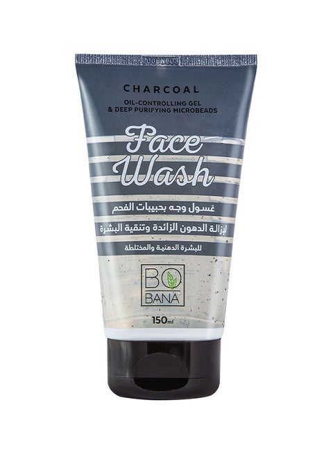 Charcoal Face Wash Grey 150ml