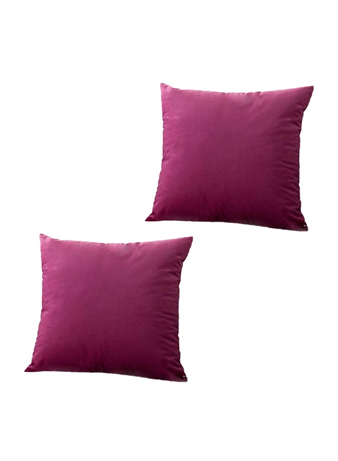 بنهيليغنز 2-Piece Decorative Cushion Pink 30x30cm  - Image 1