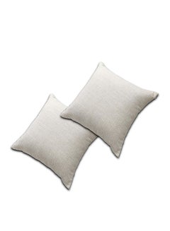 PENHALIGON'S 2-Piece Decorative Cushion White 40x40cm  - Image 1