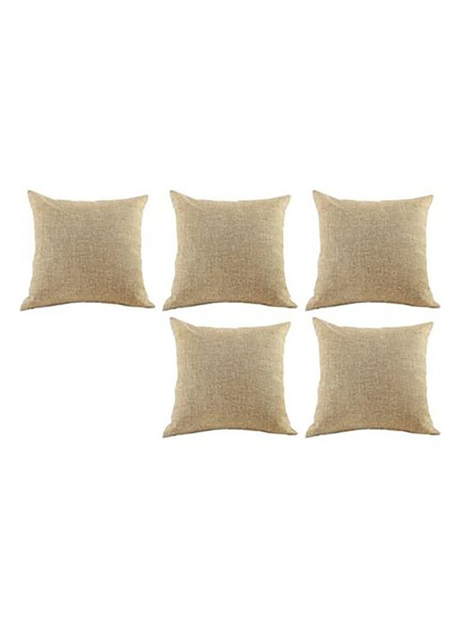 PENHALIGON'S 5-Piece Decorative Cushion Beige 25x25cm  - Image 1