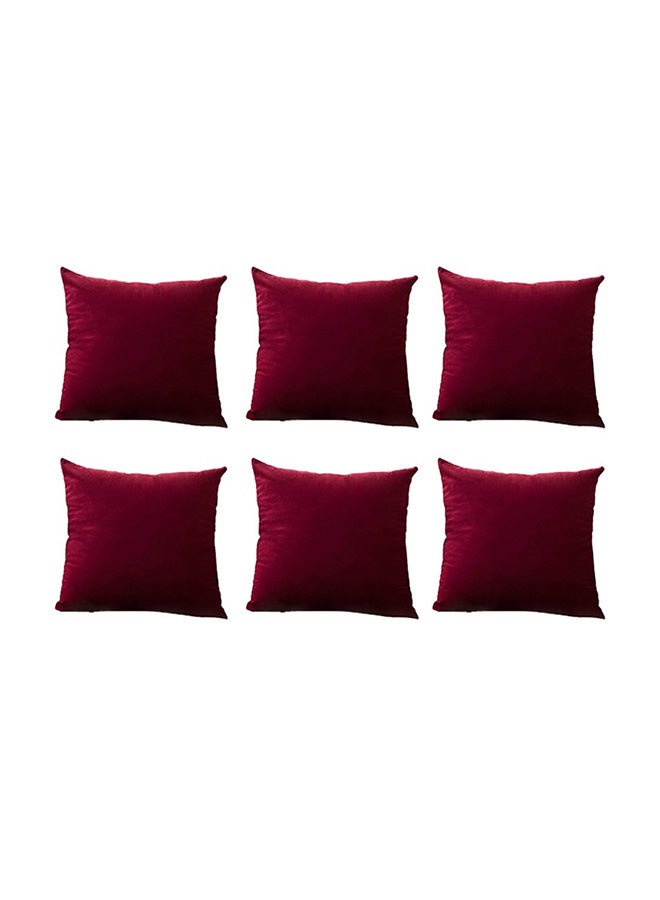 PENHALIGON'S 6-Piece Decorative Cushion Red 25x25cm  - Image 1