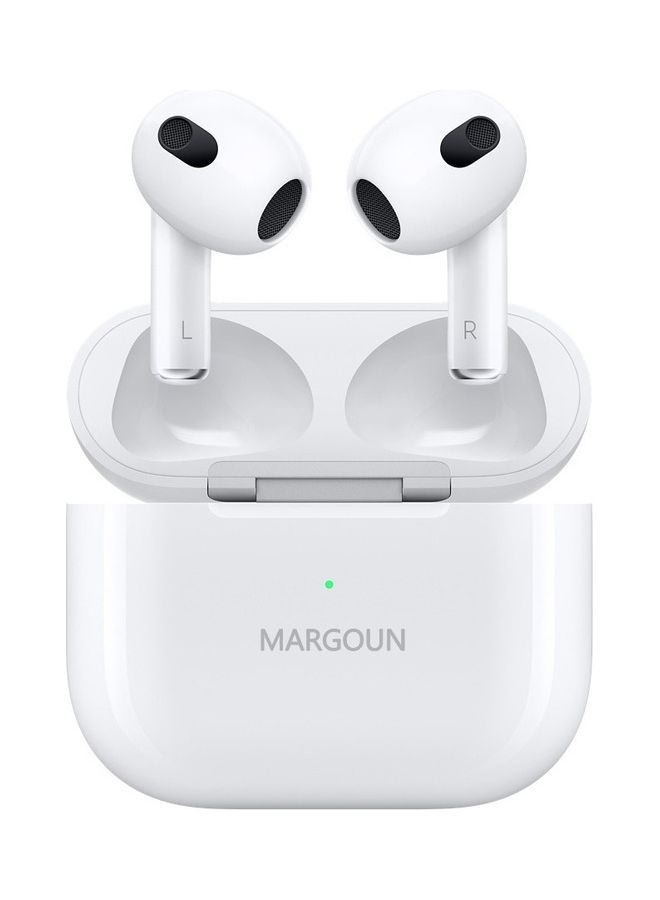 MARGOUN Wireless Earbuds for iPhone 14 Series TWS Bluetooth Earphones Touch Control Hi-Fi Stereo Sound Noise Reduction Sport In-Ear Headphones with Charging Case White  - Image 5