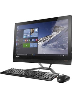 V130-20IGM All In One With 19.5-Inch Display, Pentium Silver J5005 Processer/4GB RAM/500GB SSD/Intel IHD Graphics/Windows 10 Pro English/Arabic Black