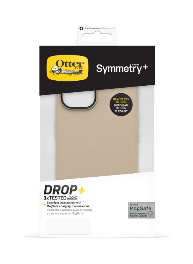 Otterbox - SYMMETRY PLUS Apple iPhone 14 6.1" Case - Beige - Image 1