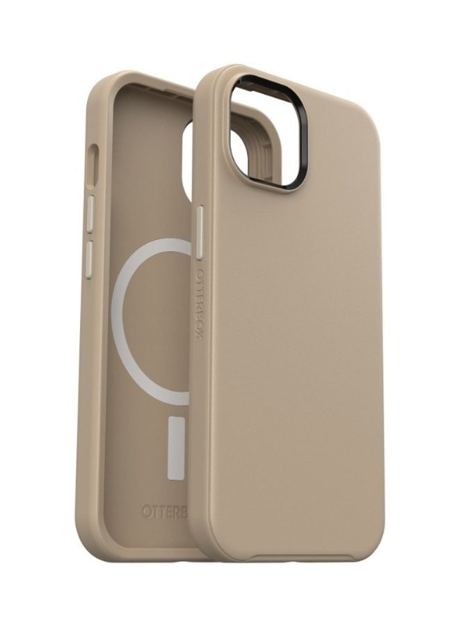 Otterbox - SYMMETRY PLUS Apple iPhone 14 6.1" Case - Beige - Image 1