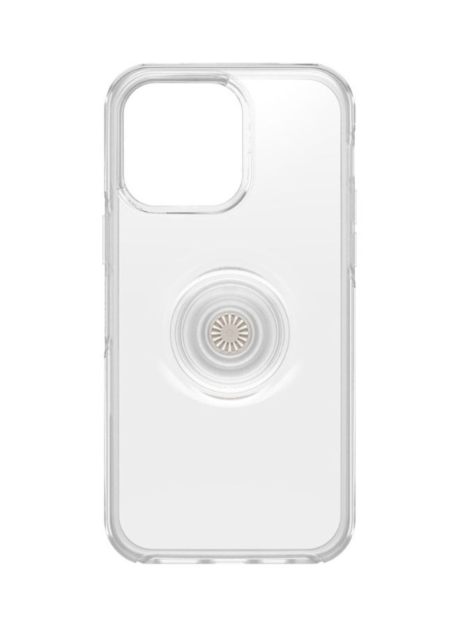Otterbox - OTTER+POP SYMMETRY Apple iPhone 14 Pro Max 6.7" Case - Clear - Image 1