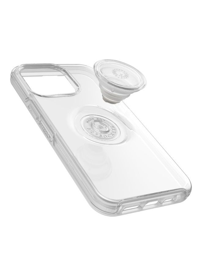 Otterbox - OTTER+POP SYMMETRY Apple iPhone 14 Pro Max 6.7" Case - Clear - Image 1