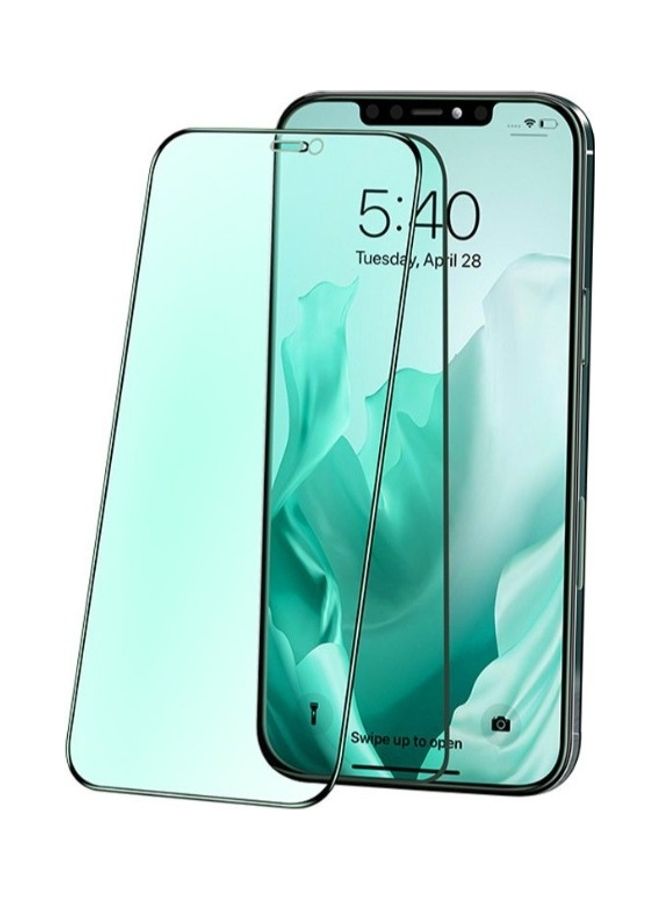 JOYROOM - JR-PF599 Knight Series Tempered Film - 2.5D Full Screen - (Eye Protection) iPhone 12 /Pro-6.1inch English version Clear - Image 1