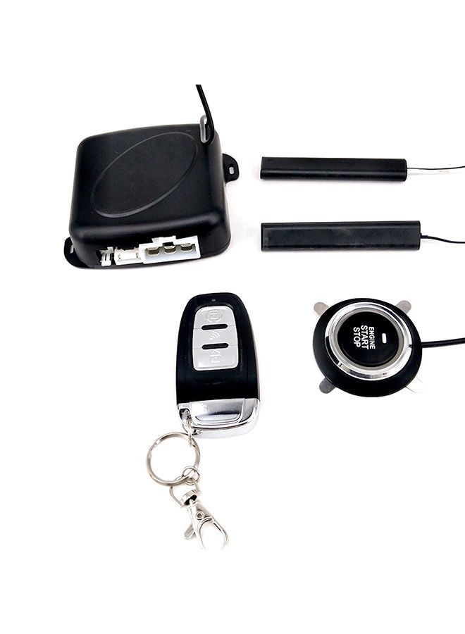 Generic - Car SUV Switch Keyless Entry Engine Start Alarm System With One Remote Controller Push Button Remote Starter Stop Auto Anti-theft System - Image 1