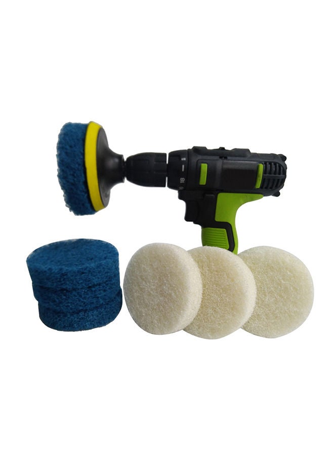 Generic - Power Scrub Pad Cleaning Kit Includes Extra Scrub Pads for Bathroom Kitchen Cleaning - Image 1