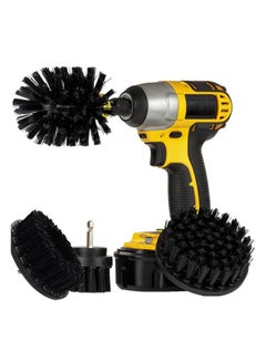 4-Piece Power Drill Scrubber Cleaning Brush Set