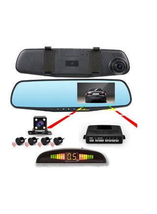 Car DVR And Parking  Assistance Camera Black Sensor Radar Set Rear View Camera Set - v1662991467/N40157047A_1