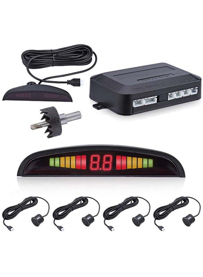 Car DVR And Parking  Assistance Camera Black Sensor Radar Set Rear View Camera Set