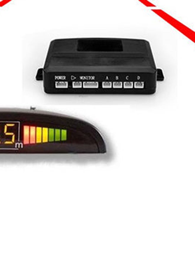 Car DVR And Parking  Assistance Camera Black Sensor Radar Set Rear View Camera Set