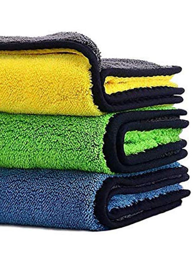 Pack Of 3 Car Drying Microfiber Towel - v1662991470/N40698865A_5