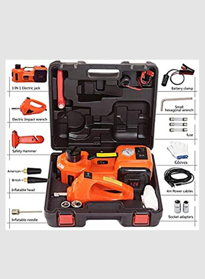 Generic - 3-In-1 Electric Car Jack With Air Compressor - Image 1