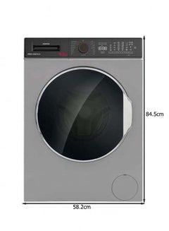 HOOVER Front Load Fully Automatic Washer Dryer 500 W HWD-V8614-S silver  - Image 2