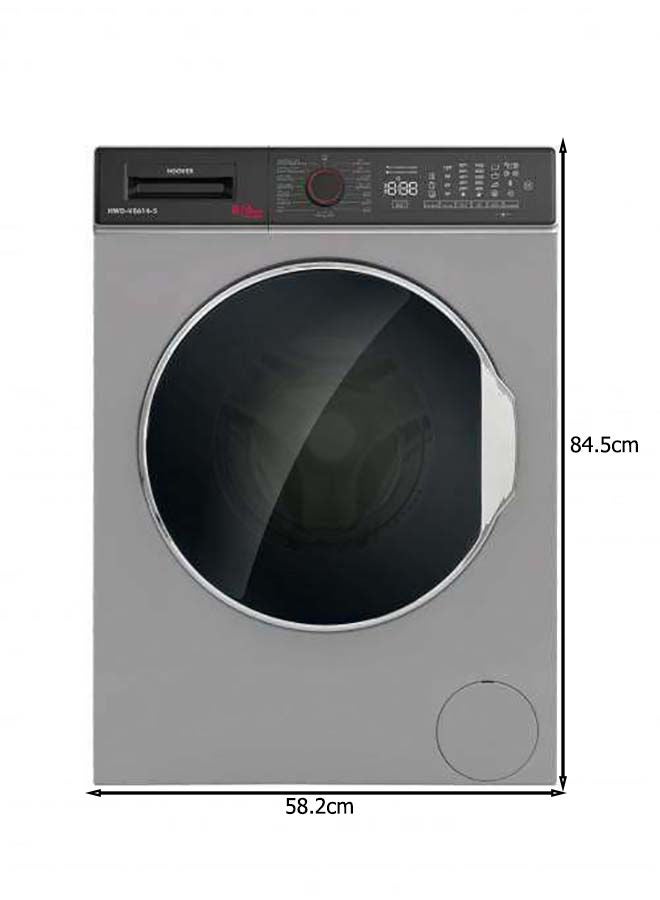 HOOVER - Front Load Fully Automatic Washer Dryer 500 W HWD-V8614-S silver - Image 1