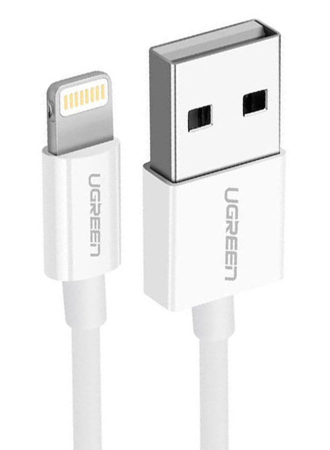 Ugreen MFi Certified Lightning Cable White  - Image 2