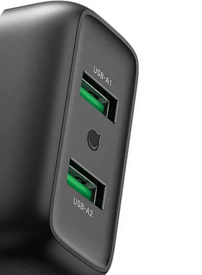 Ugreen Usb Fast Charger Eu Black  - Image 3