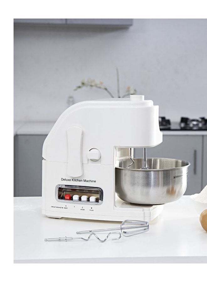 Impex - 10 in 1 Food Processor For Kitchen With Mixer Grinder, Juicer & Chopper,600W Motor,2 Speed Setting with Pulse Function 1.5 L 600 W JB 101 White - Image 1