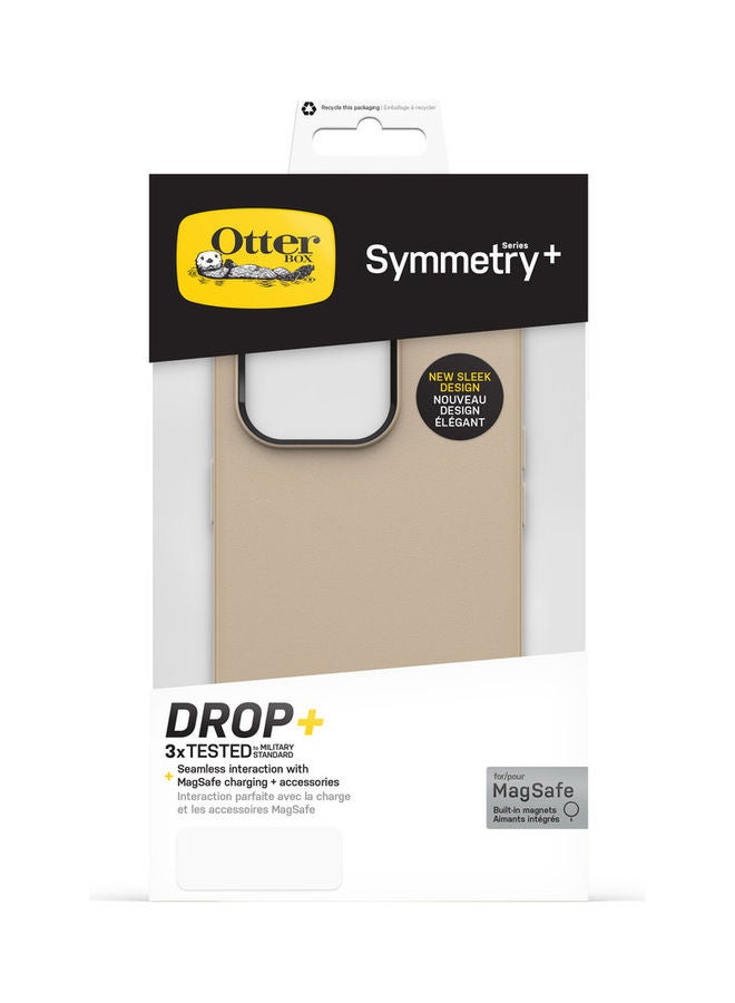 Otterbox Protective Case And Cover Symmetry Plus For iPhone 14 Pro Dont Even Chai Beige - Image 2