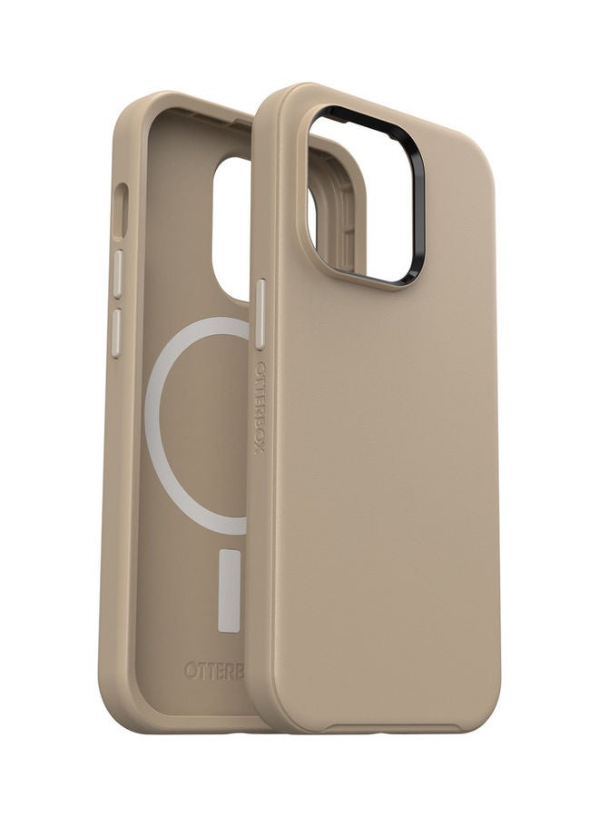 Otterbox Protective Case And Cover Symmetry Plus For iPhone 14 Pro Dont Even Chai Beige - Image 3