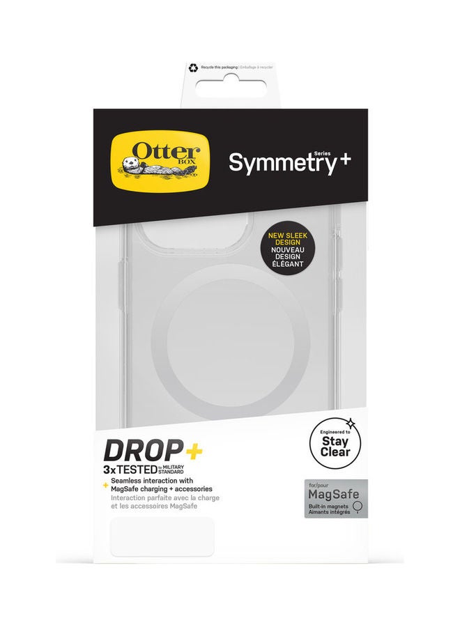 أوتربوكس غطاء واقٍ وغطاء Symmetry Plus لهاتف iPhone 14 Pro شفاف شفاف - Image 2