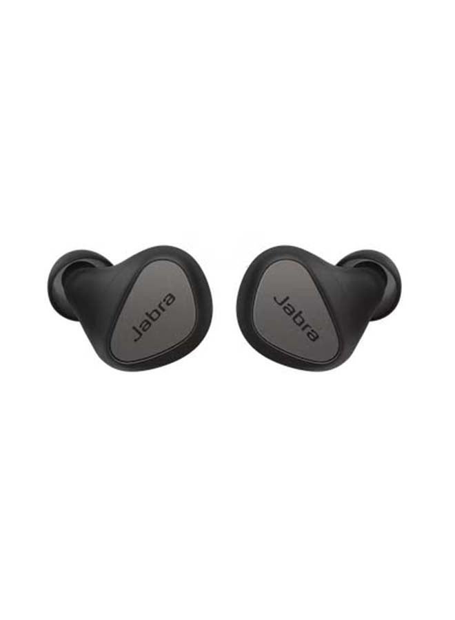 Jabra - Elite 5 True Wireless In Ear Bluetooth Earbuds with Hybrid Active Noise Cancellation (ANC), 6 built-in Microphones for Clear Calls, Small Ergonomic Fit and 6 mm Speakers Titanium Black - Image 1