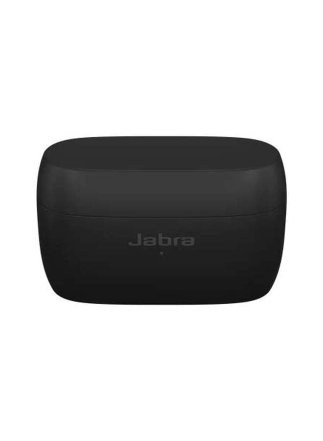 Jabra - Elite 5 True Wireless In Ear Bluetooth Earbuds with Hybrid Active Noise Cancellation (ANC), 6 built-in Microphones for Clear Calls, Small Ergonomic Fit and 6 mm Speakers Titanium Black - Image 1