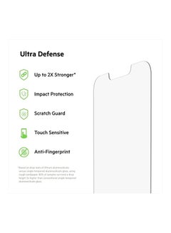 Ultraglass Iphone 14 Pro Max Screen Protector, Antimicrobial-Treated, Easy Bubble Free Application With Included Installation Guide Tray, 9H Hardness Tested Clear - v1663052600/N53350006A_2