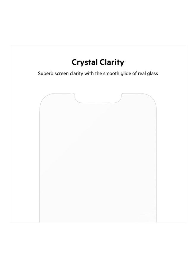 belkin Ultraglass Iphone 14 Pro Max Screen Protector, Antimicrobial-Treated, Easy Bubble Free Application With Included Installation Guide Tray, 9H Hardness Tested Clear  - Image 3