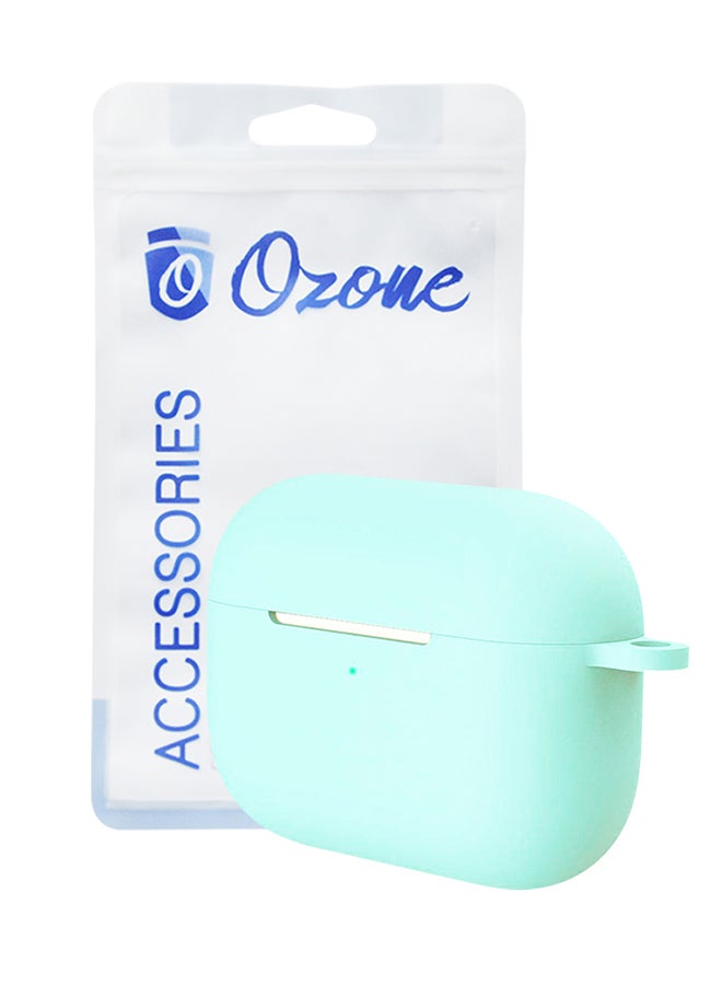 Ozone - Protective Cover Case For AirPods 3/Pro Cyan - Image 1