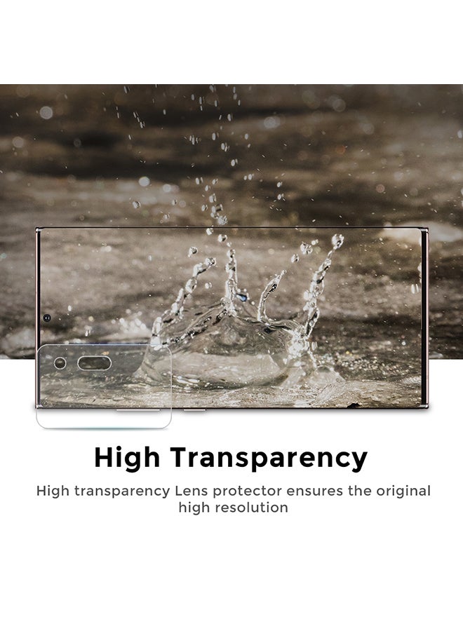 O Ozone 2-Piece Glass Lens Protector For Samsung Galaxy Note 20 Ultra Clear - Image 3