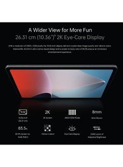 OPPO Pad Air WiFi Only Misty Grey 4GB RAM 64GB ROM 10.36 Inch Tablet - Middle East Version  - Image 5