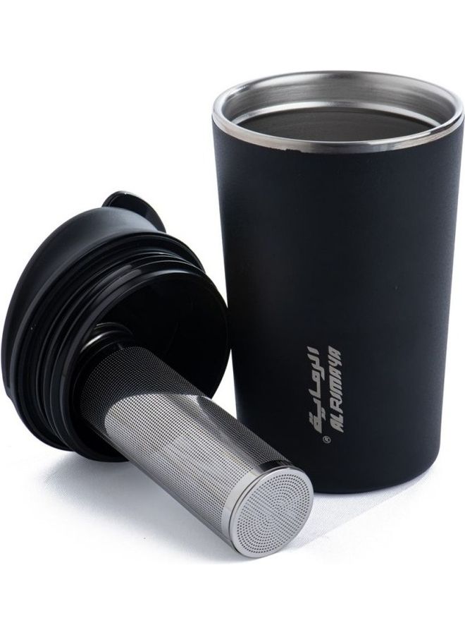 AL RIMAYA Stainless Steel Mug With Filter 380ml  - Image 3